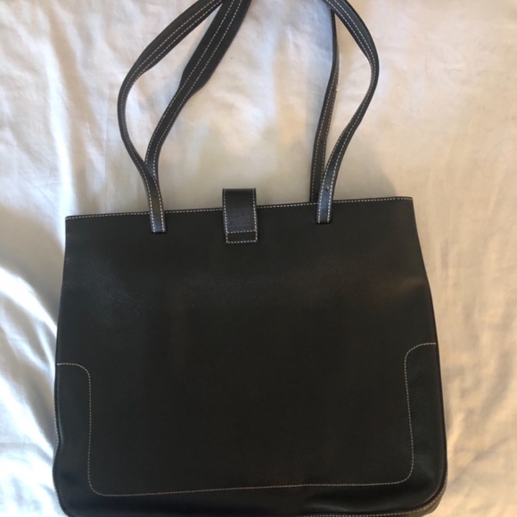 Leather Bally Handbag - Picture 2 of 5